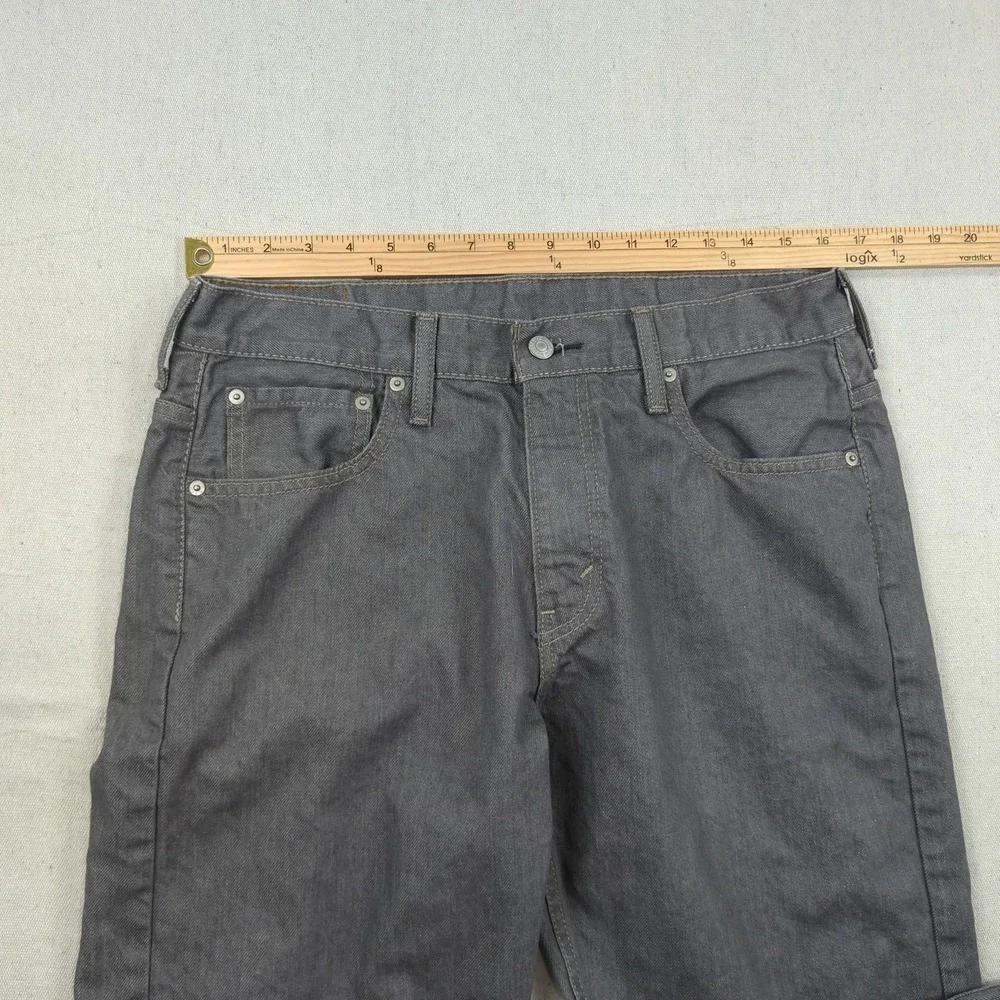 Levis Jeans Mens 32x34 Gray 569 Loose Relaxed Casual Classic Western Baggy